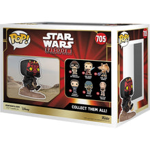 Load image into Gallery viewer, INSTOCK (Subpar) Star Wars: Episode I - The Phantom Menace Darth Maul on Bloodfin Speeder Deluxe Funko Pop! Ride #705