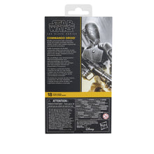 Load image into Gallery viewer, INSTOCK Star Wars The Black Series Commando Droid, Star Wars: The Clone Wars Premium Collectible 6 Inch Action Figure