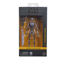 Load image into Gallery viewer, INSTOCK Star Wars The Black Series Commando Droid, Star Wars: The Clone Wars Premium Collectible 6 Inch Action Figure