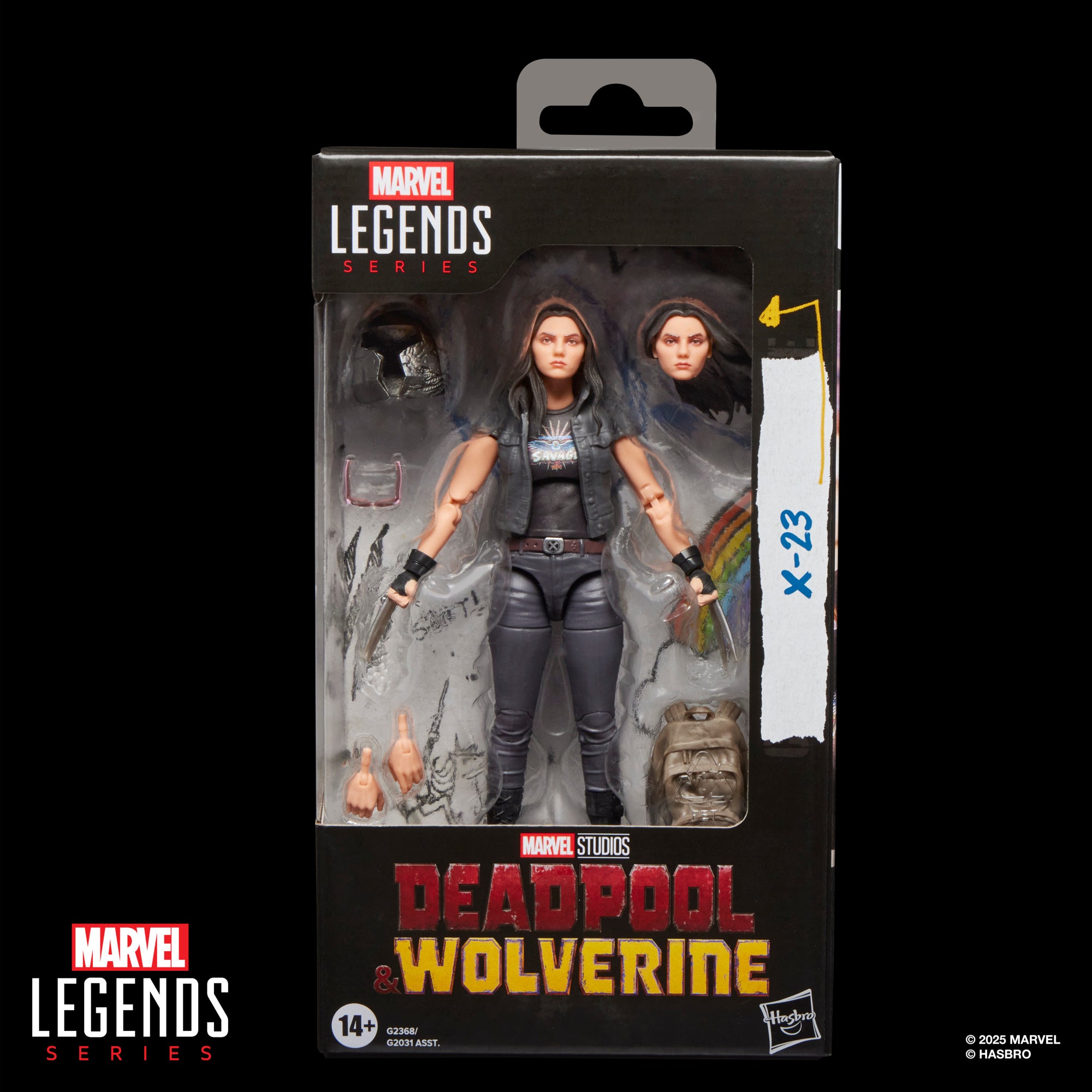 PRE ORDER Marvel Legends Series X-23, Marvel Studios Deadpool and