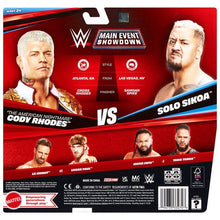 Load image into Gallery viewer, PRE ORDER WWE Championship Showdown Series 24 Action Figure 2-Pack - Cody Rhodes vs Solo Sikoa