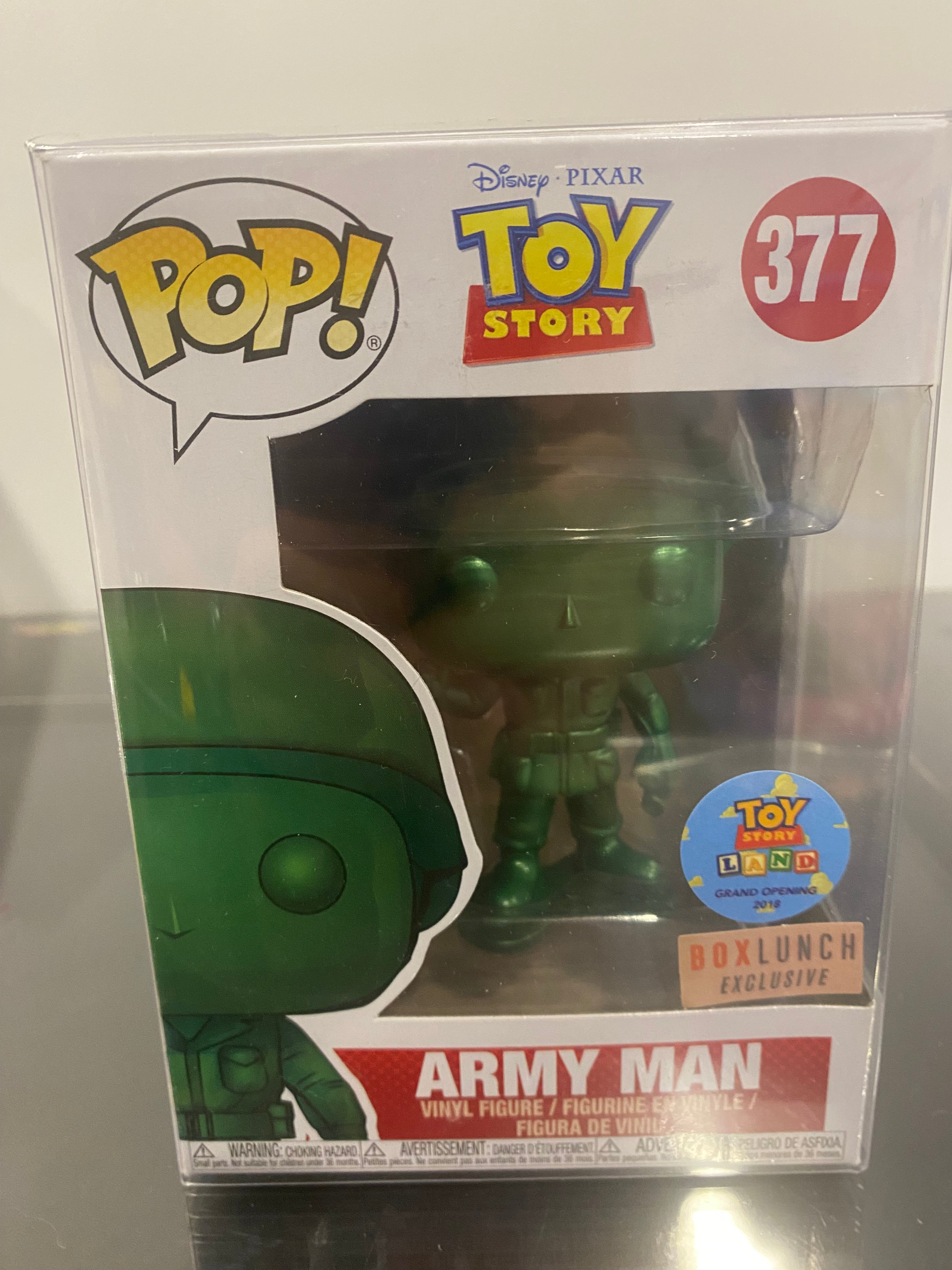 INSTOCK FUNKO TOY STORY ARMY MAN (METALLIC) BOX LUNCH EXCLUSIVE Zed