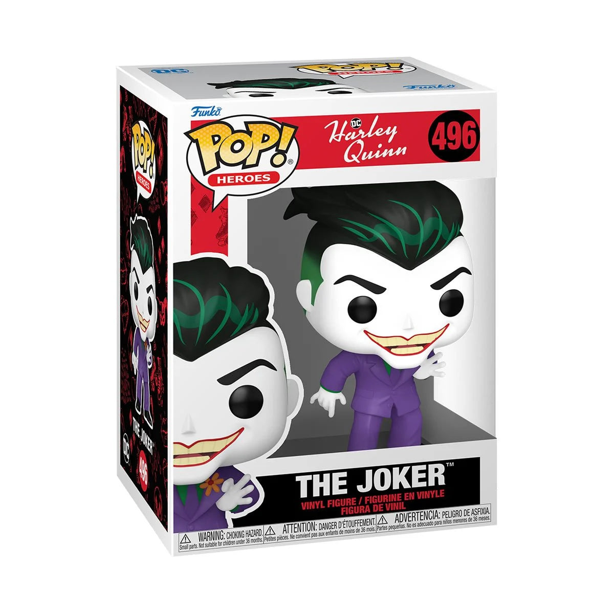 INSTOCK Harley Quinn Animated Series The Joker Funko Pop Vinyl Figure Zed Collectibles
