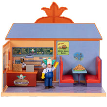Load image into Gallery viewer, INSTOCK The Simpsons Krusty Burger Diorama Playset