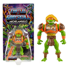 Load image into Gallery viewer, INSTOCK Masters of the Universe Origins Turtles of Grayskull Wave 3 Michelangelo Action Figure