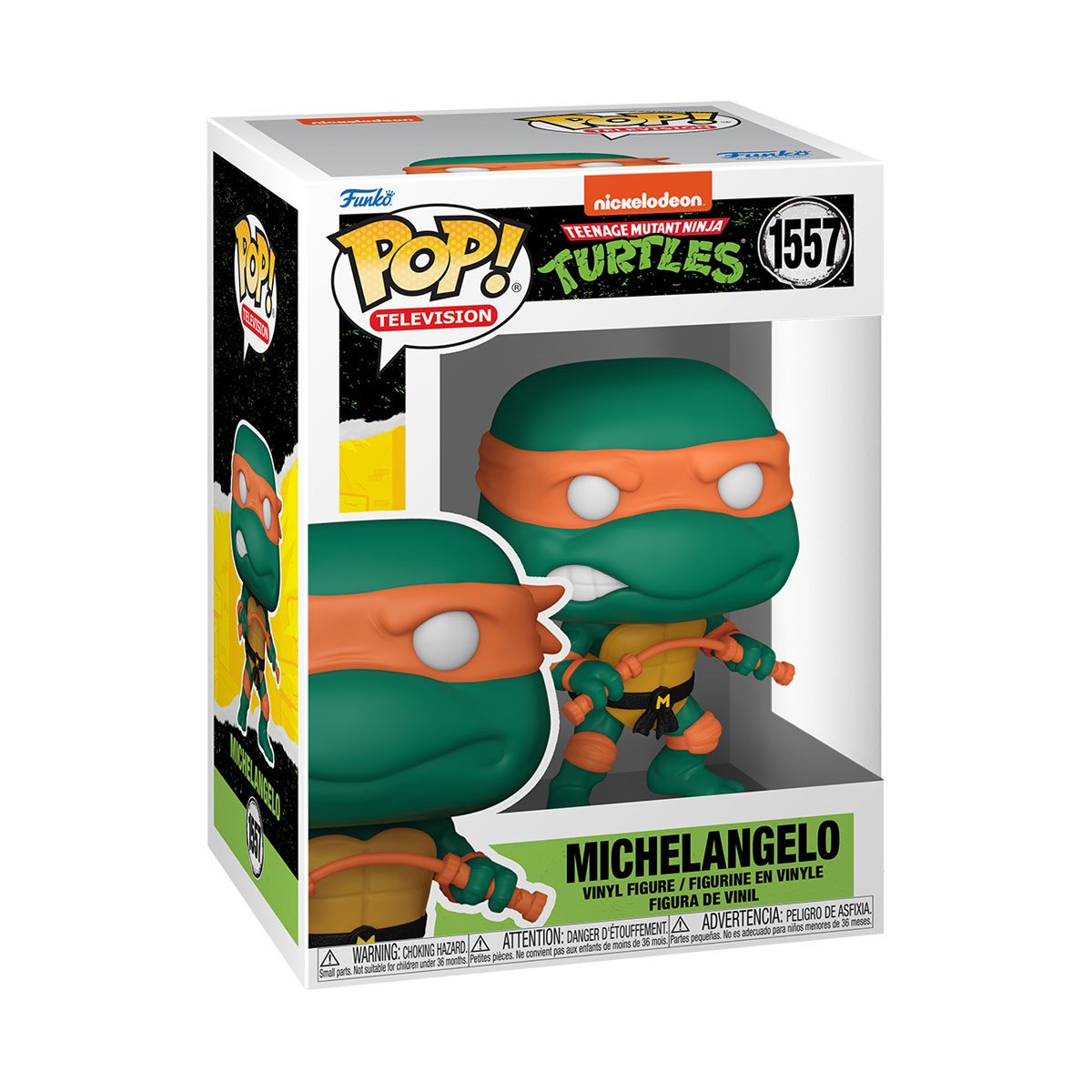INSTOCK Teenage Mutant Ninja Turtles Michelangelo with Nunchucks