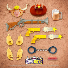 Load image into Gallery viewer, PRE ORDER Wild West C.O.W.-Boys of Moo Mesa Marshal Moo Montana 7-Inch Scale Action Figure