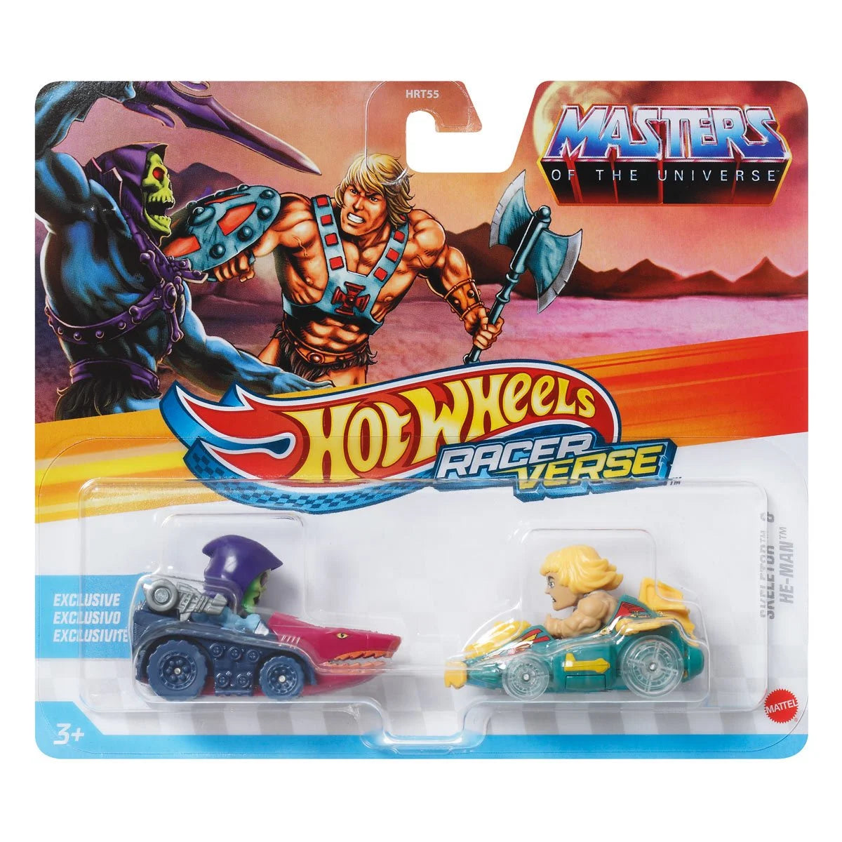 INSTOCK Hot Wheels RacerVerse 2025 Mix 2 Vehicle 2-Pack - MOTU
