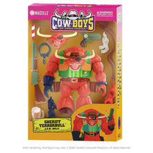 Load image into Gallery viewer, PRE ORDER Wild West C.O.W.-Boys of Moo Mesa Sheriff Terrorbull 7-Inch Scale Action Figure