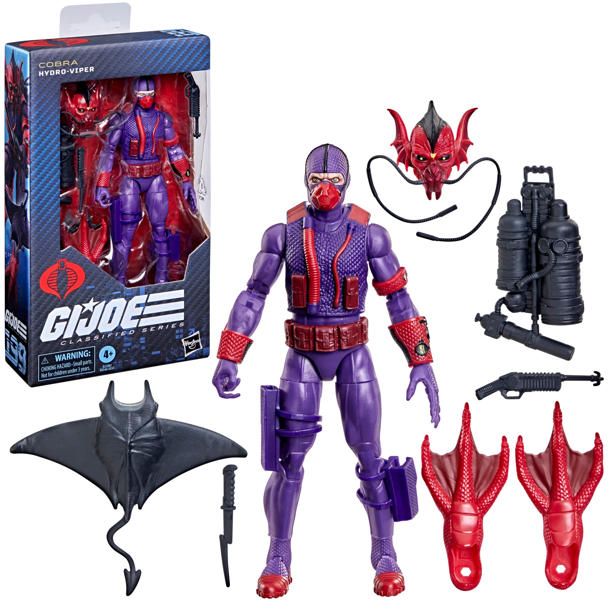 PRE ORDER G.I. Joe Classified Series Hydro-Viper Cobra Action