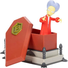 Load image into Gallery viewer, INSTOCK The Simpsons Vampire Count Mr. Burns Premium 5" Action Figure