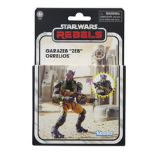 Load image into Gallery viewer, INSTOCK Star Wars The Vintage Collection Garazeb “Zeb” Orrelios, Star Wars Rebels Deluxe 3.75 Inch Collectible Action Figure