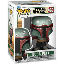 Load image into Gallery viewer, INSTOCK Star Wars: The Mandalorian Boba Fett FUNKO Pop! Vinyl Figure and Adult Black Pop! T-Shirt 2-Pack
