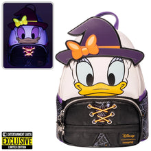 Load image into Gallery viewer, INSTOCK Daisy Duck Halloween Daisy Witch Mini-Backpack - Entertainment Earth Exclusive