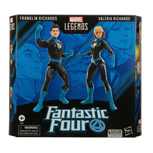 Load image into Gallery viewer, INSTOCK HASBRO MARVEL LEGENDS SERIES FANTASTIC FOUR FRANKLIN RICHARDS AND VALERIA RICHARDS 6 INCH ACTION FIGURES