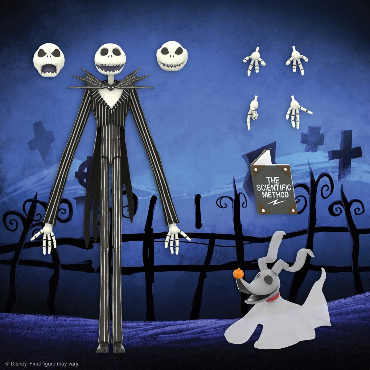 INSTOCK The Nightmare Before Christmas Ultimates Jack Skellington 7 In Zed Collectibles