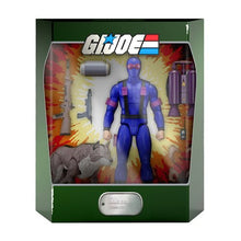 Load image into Gallery viewer, INSTOCK GI Joe SUPER 7 Ultimates Snake Eyes 7-Inch Action Figure with Timber
