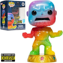 Load image into Gallery viewer, INSTOCK Marvel Infinity Saga Thanos Art Series Pop! Vinyl Figure with Premium Pop! Protector - Entertainment Earth Exclusive
