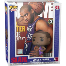 Load image into Gallery viewer, INSTOCK NBA SLAM Vince Carter Pop! Cover Figure with Case