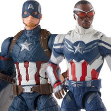 Load image into Gallery viewer, INSTOCK MARVEL LEGENDS SERIES CAPTAIN AMERICA 2-PACK STEVE ROGERS SAM WILSON MCU FIGURES