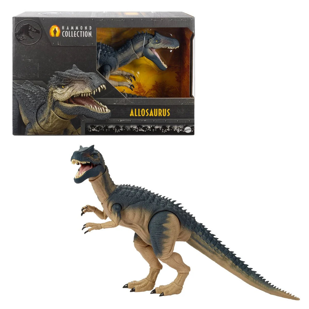 INSTOCK Jurassic World Hammond Collection Allosaurus Action Figure