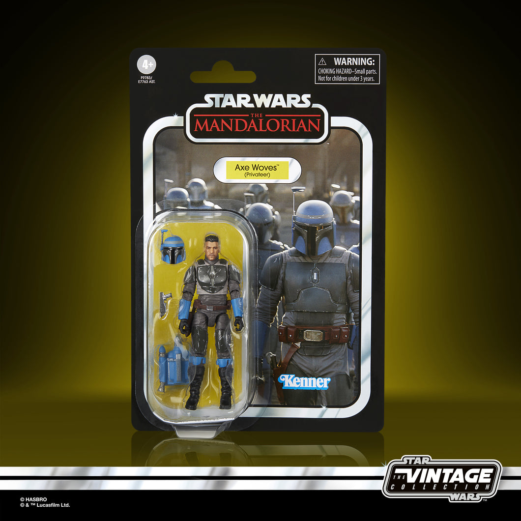 INSTOCK Star Wars The Vintage Collection Axe Woves (Privateer), Star Wars: The Mandalorian 3.75 Inch Action Figure