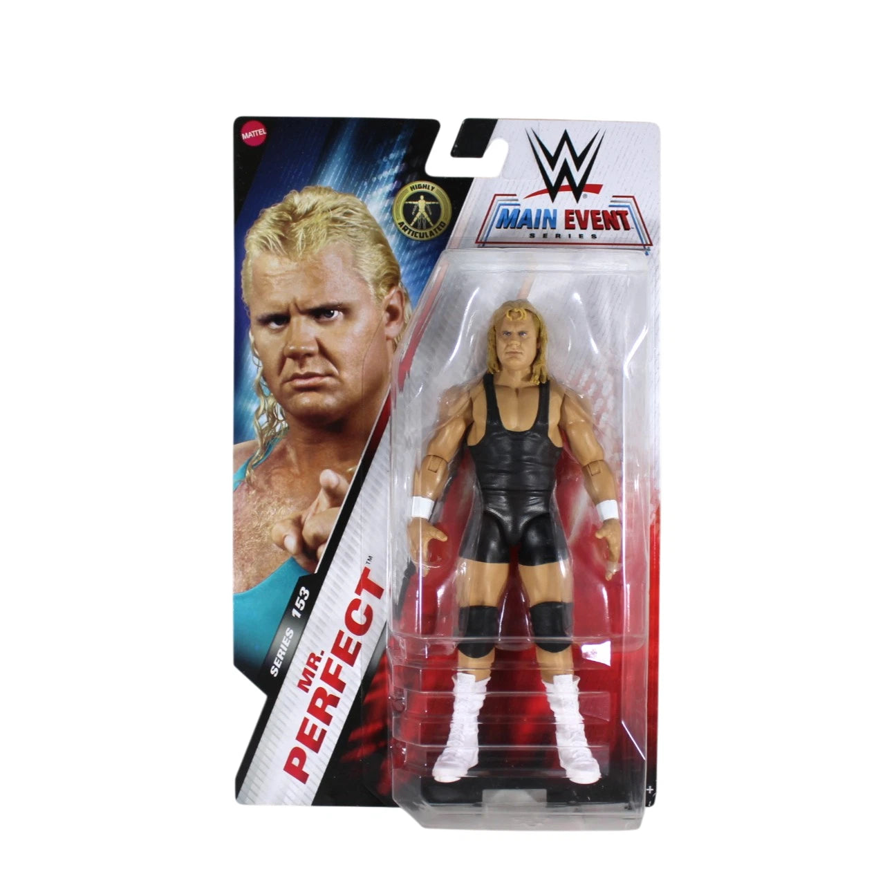 INSTOCK WWE Main Event Series 153 Action Figure- MR. PERFECT (CHASE)