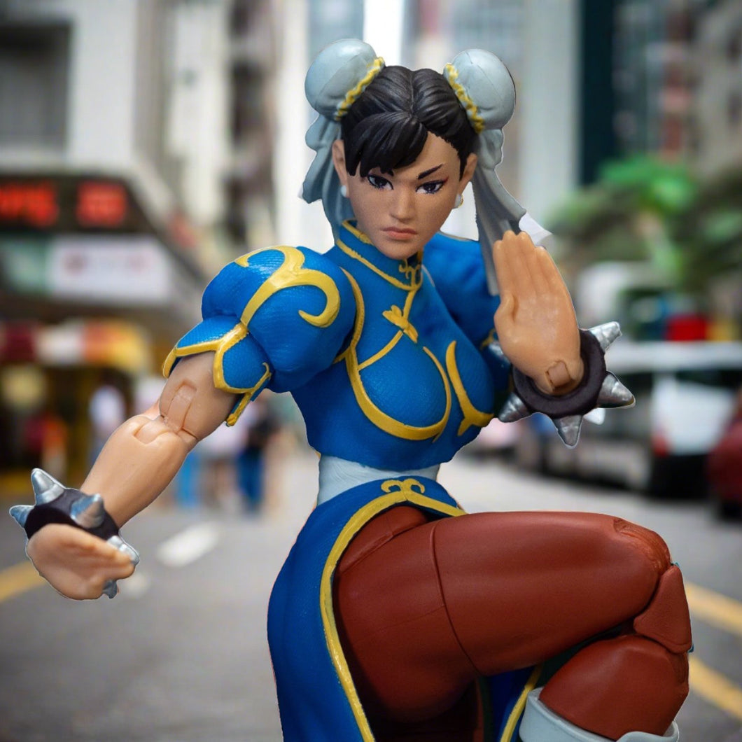 INSTOCK Ultra Street Fighter II Chun-Li 6-Inch Scale Action Figure