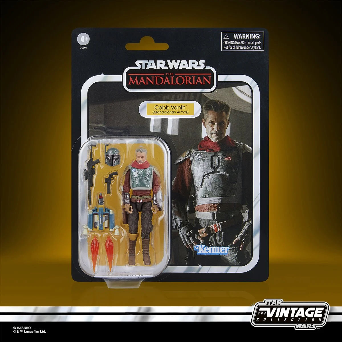 INSTOCK (subpar) Star Wars The Vintage Collection Cobb Vanth (Mandalorian Armor) Deluxe 3 3/4-Inch Action Figure
