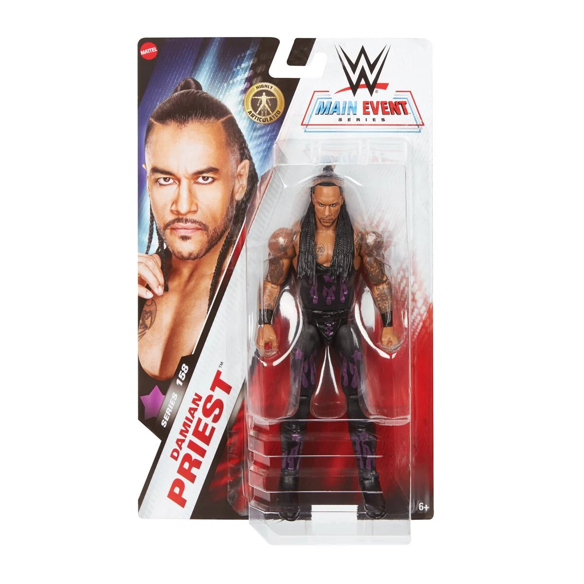 PRE ORDER WWE Main Event Series Figure Series 158 - DAMIAN PRIEST