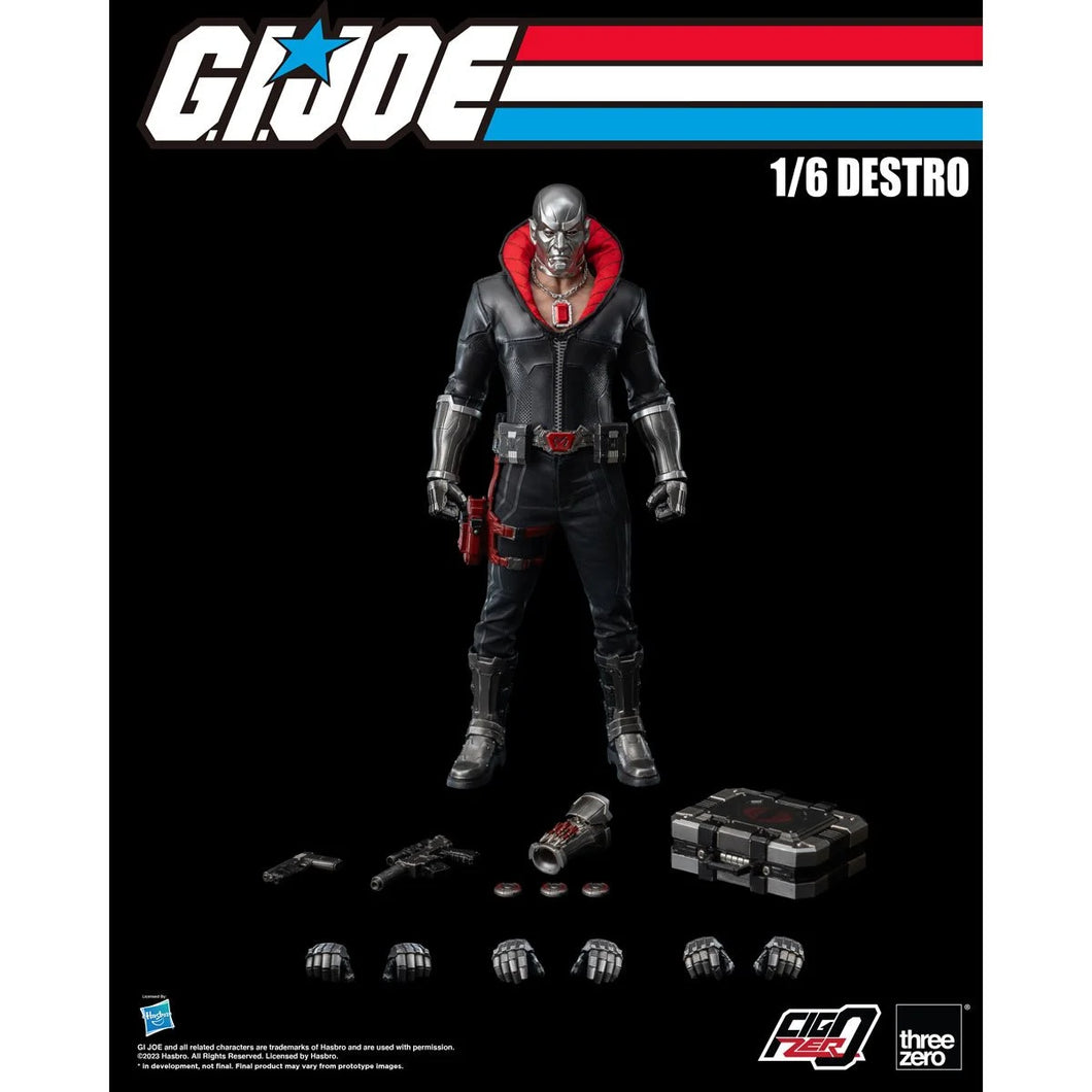 PRE ORDER G.I. Joe Destro FigZero 1:6 Scale Action Figure
