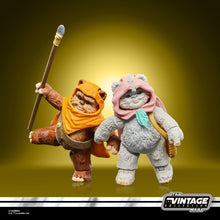 Load image into Gallery viewer, INSTOCK Star Wars The Vintage Collection Wicket &amp; Kneesaa
