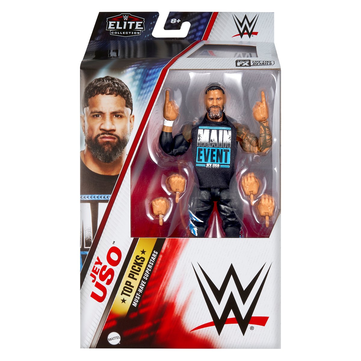 INSTOCK WWE Elite Top Picks 2025 Wave 1 Action Figure - JEY USO