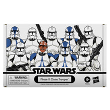 Load image into Gallery viewer, INSTOCK Star Wars The Vintage Collection Phase II Clone Trooper, Star Wars: AHSOKA 3.75 Inch Collectible Action Figure 4-Pack
