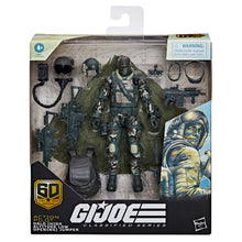 Load image into Gallery viewer, INSTOCK G.I. Joe Classified Series 60th Anniversary Action Pilot - HALO (High Altitude Low Opening) Jumper Action Figure
