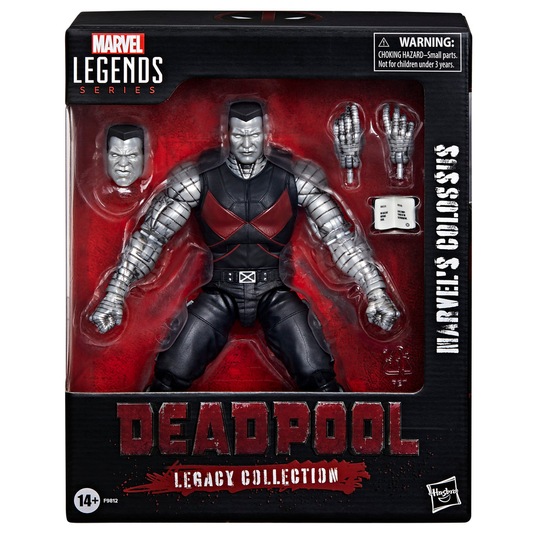 INSTOCK Marvel Legends Series Marvel’s Colossus, Deadpool Legacy Collection Deluxe Collectible 6 Inch Action Figure