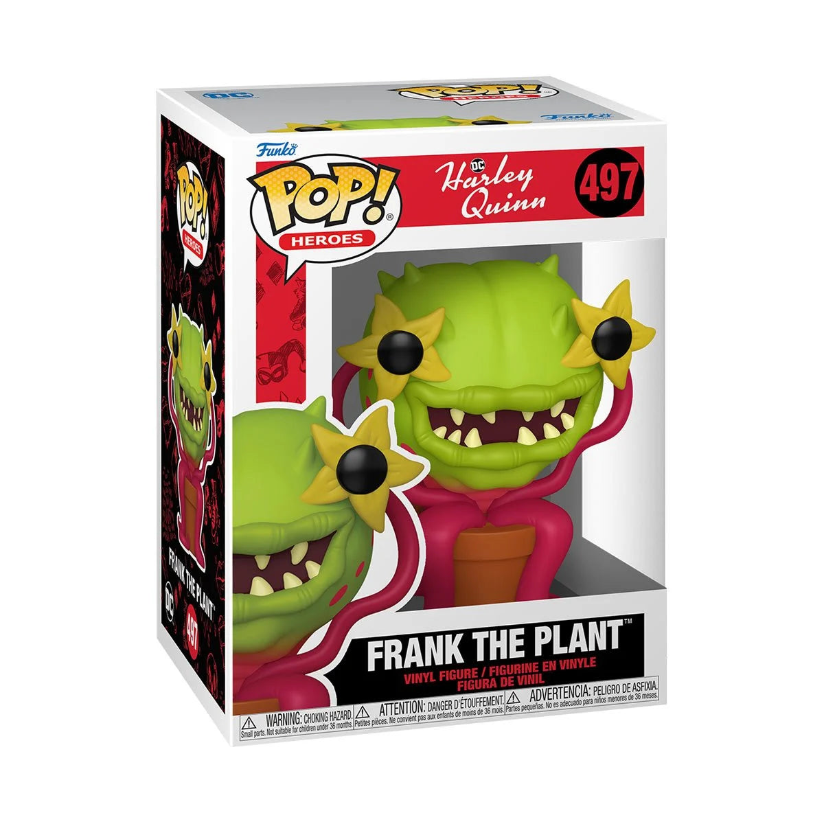 INSTOCK Harley Quinn Animated Series Frank the Plant Funko Pop! Vinyl Figure #497