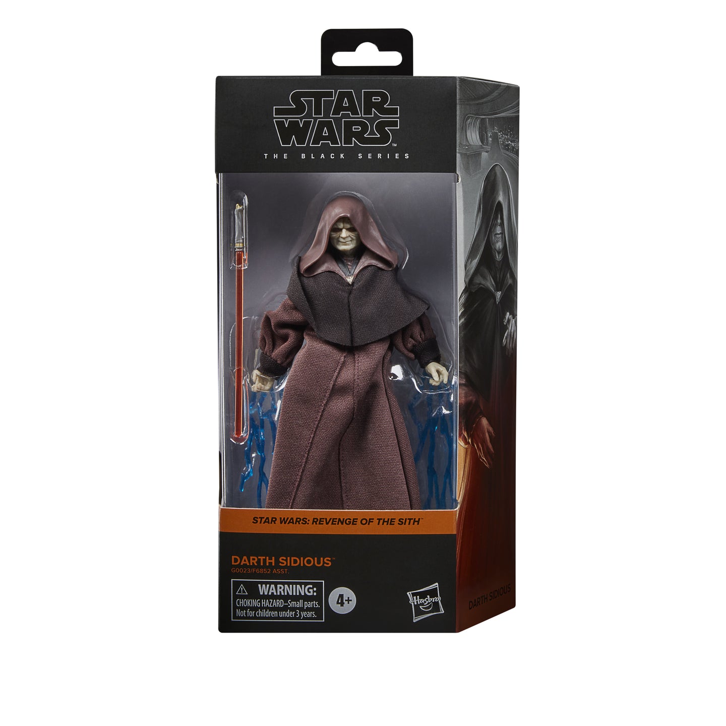 INSTOCK Star Wars The Black Series Darth Sidious, Star Wars: Revenge of the Sith Collectible 6 Inch Action Figure