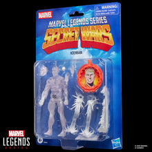 Load image into Gallery viewer, PRE ORDER Marvel Legends Series Secret Wars Ice Man, X-Men Retro Marvel Comics Collectible 6 Inch Action Figure

