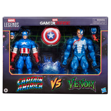 Load image into Gallery viewer, PRE ORDER Marvel Legends Series Gamerverse Captain America vs Venom Action Figure Collectibles
