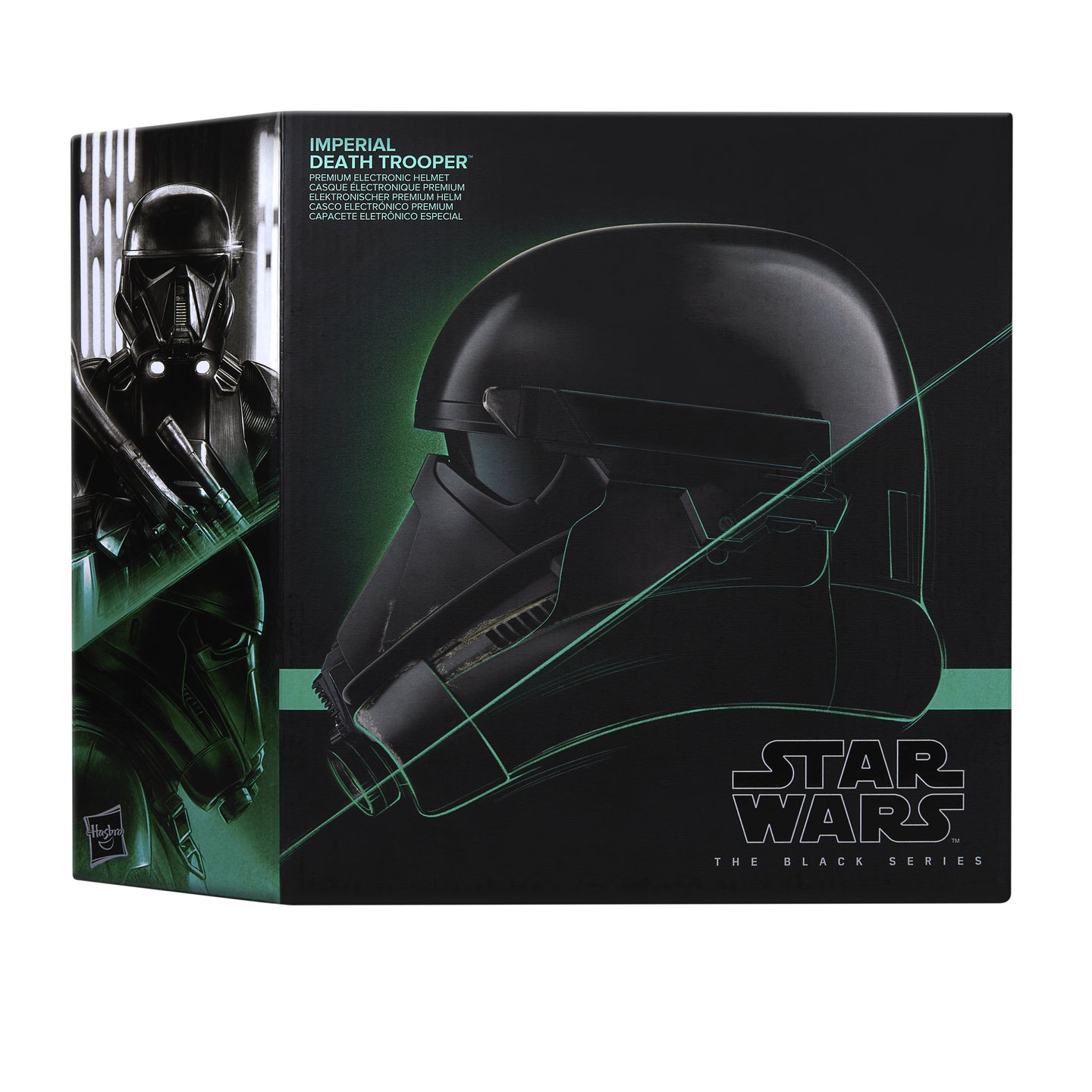 PRE ORDER Star Wars The Black Series Imperial Death Trooper Premium Electronic Helmet, Adult Roleplay Item