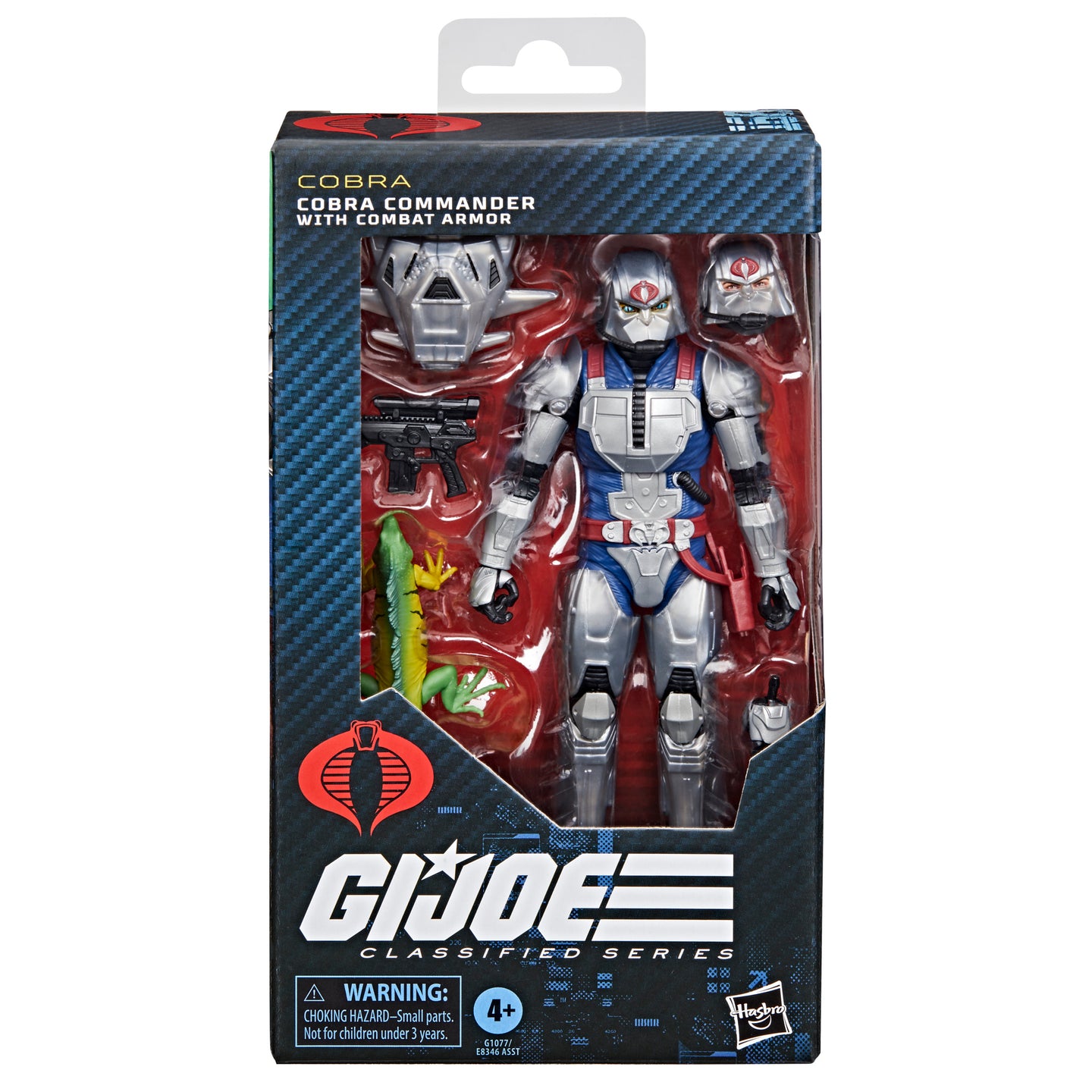 PRE ORDER G.I. Joe Classified Series #168, Cobra Commander With Combat Armor Action Figure