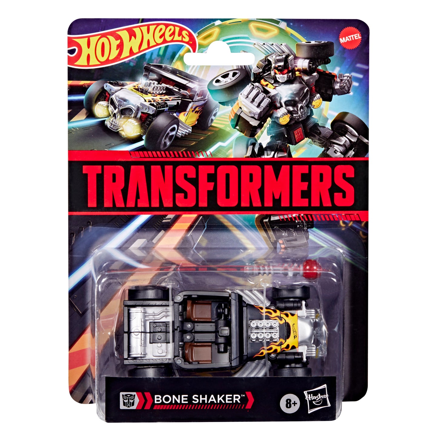 PRE ORDER Transformers Collaborative Hot Wheels® x Transformers Bone Shaker Converting Action Figure