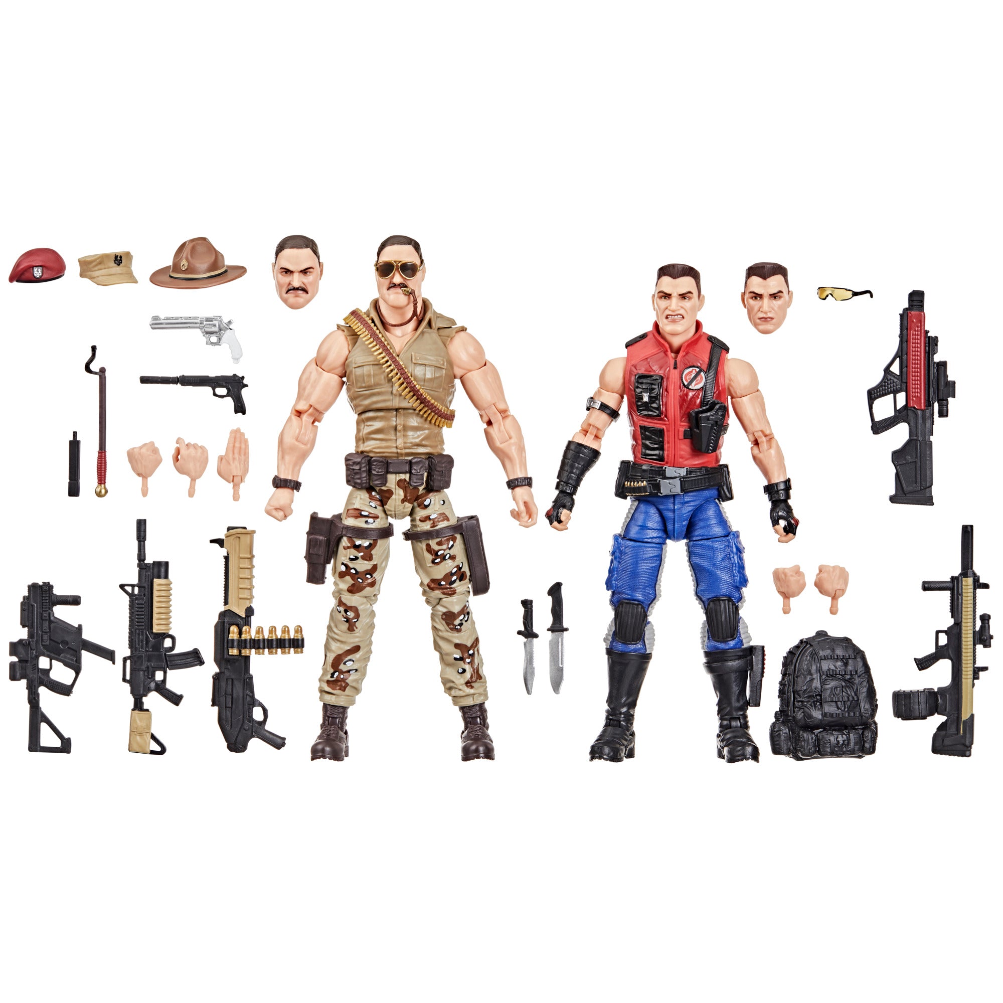 INSTOCK G.I. Joe Classified Series #173, Sgt Slaughter & Felix