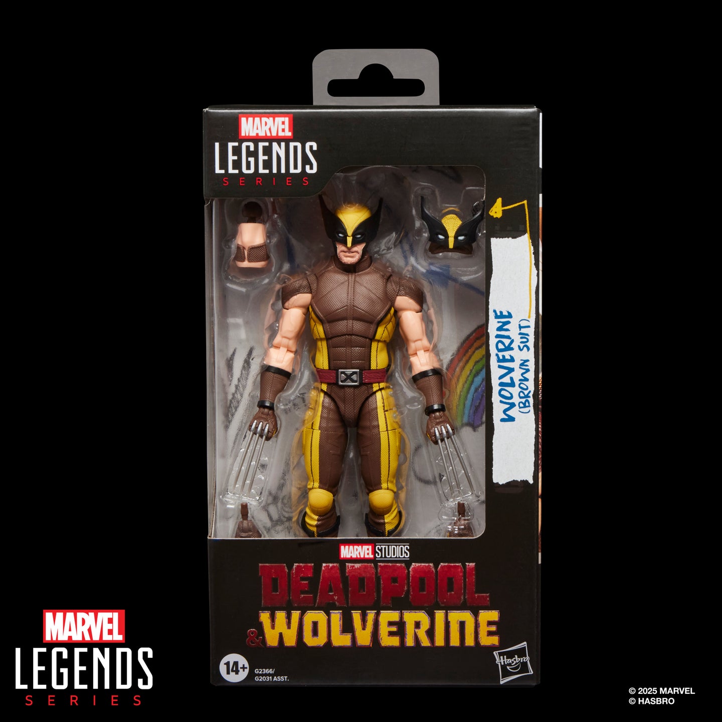 PRE ORDER Marvel Legends Series Wolverine (Brown Suit), Marvel
