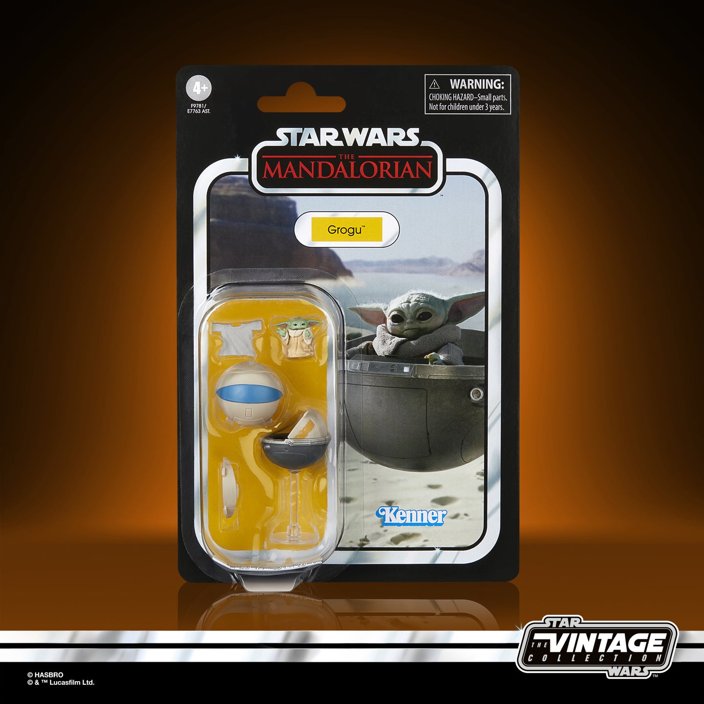 INSTOCK Star Wars The Vintage Collection Grogu, Star Wars: The Mandalorian 3.75 Inch Collectible Action Figure