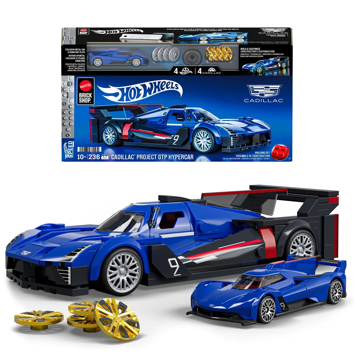 PRE ORDER Brick Shop Hot Wheels Cadillac Project GTP Hypercar