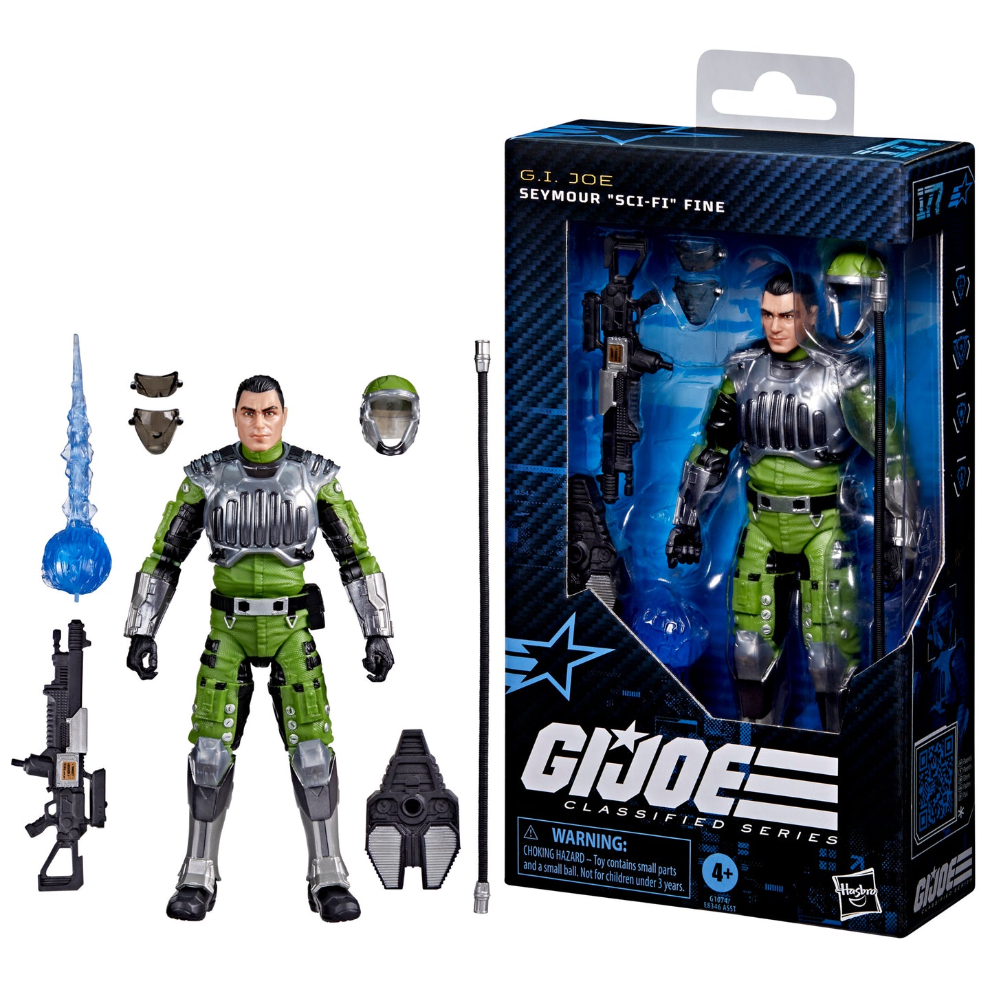PRE ORDER .I. Joe Classified Series #177, Seymour “Sci-Fi” Fine Action Figure