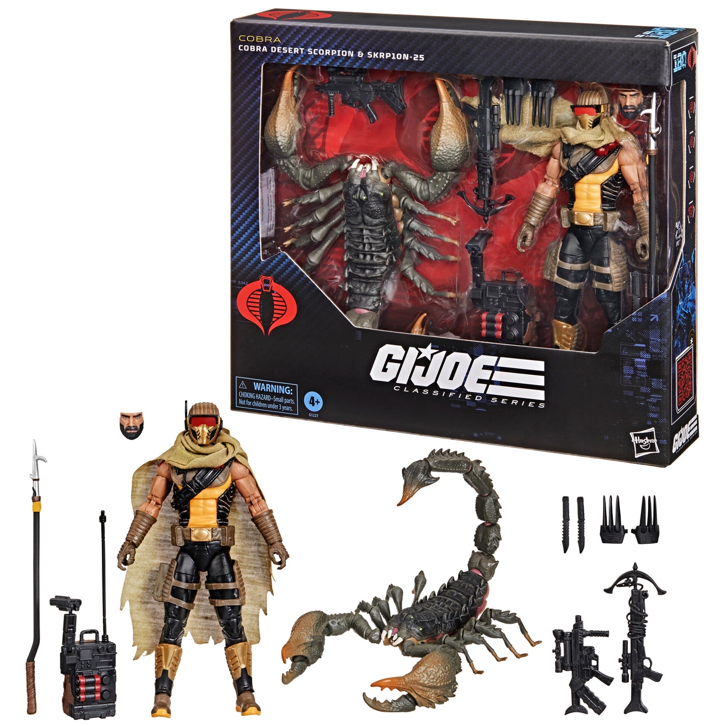 PRE ORDER G.I. Joe Classified Series #180, Cobra Desert Scorpion & SKRP10N-25 Action Figure