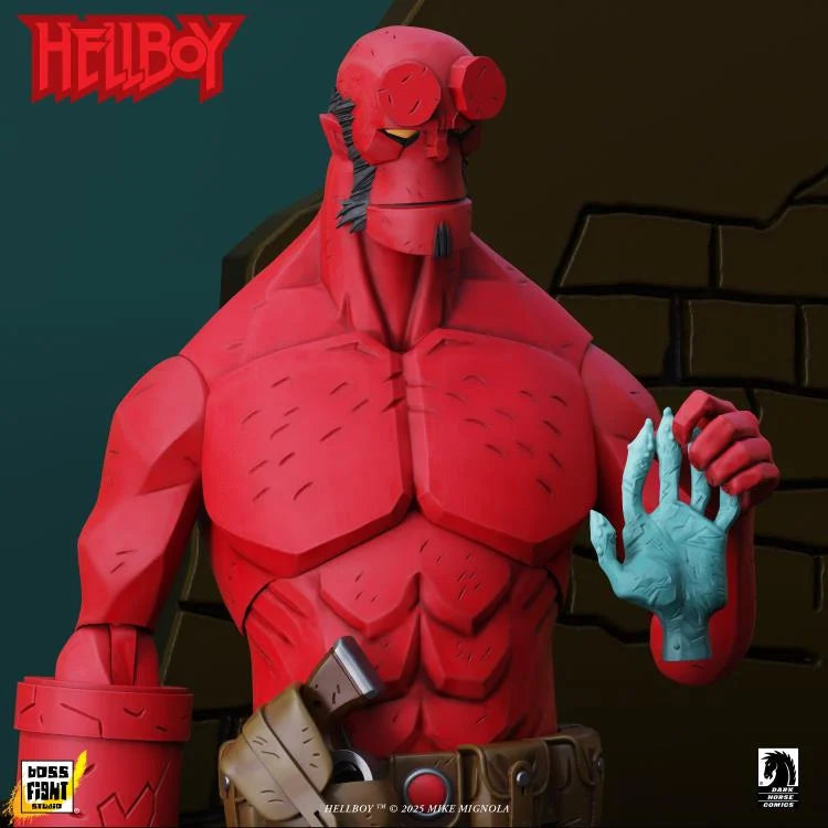 PRE ORDER BOSS FIGHT STUDIOS HELLBOY HELLBOY (BOX FULL OF EVIL) 1/12 SCALE ACTION FIGURE